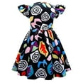 thumbnail image 2 of Girl Eleven Costume Mall Dress Halloween Flutter Sleeve Casual Dress, 2 of 6
