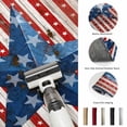 thumbnail image 5 of Entryway Rug 2'x3', Independence Day Kitchen Runner Rugs Non-Slip Carpet Mats, 4 of July Blue Red Stars Striped Wood Bedside Rugs Runners Washable Floor Carpet for Bathroom Laundry Room, 5 of 8