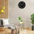 thumbnail image 5 of Math Clock, Unique Wall Clock Modern Design Novelty Maths Equation Clock - Each Hour Marked by a Simple Math Equation, 5 of 5