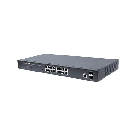 561341 16-Port Gigabit Ethernet PoE  Web-Managed Switch with 2 SFP Ports