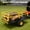 Yellow, variant on 22 Cu.Ft Heavy Duty Dump Cart – 1600 Lbs Capacity, Steel Utility Trailer with Removable Sides & All Terrain Tires – Tow Behind for Lawn & Garden