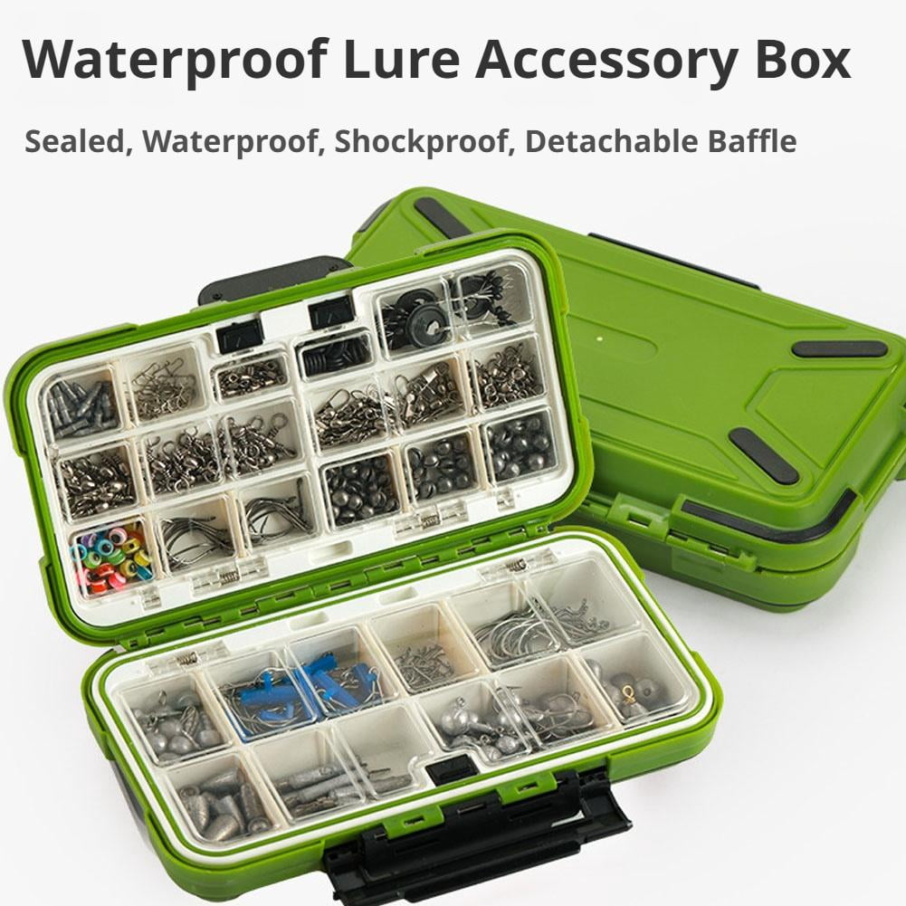 Small Tackle Box - Mini Pocket Portable Fishing Tackle Box Organizer, Lightweight Gear For Stream Fishing, Ideal For Backpackers And Hikers Exploring Remote Waters