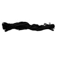 thumbnail image 1 of 30 yardas/rollo de banda elástica plana colorida cinta de cuerda flexible accesorios de ropa 6mm negro, 1 of 8