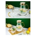 thumbnail image 4 of Pitcher,1600Ml/54Oz Water Pitcher,Glass Pitcher with Lid,Heat Resistant Borosilicate Glass Pitcher for Tea,Juice,Milk, 4 of 5