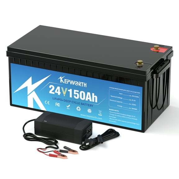 KEPWORTH LiFePO4 Lithium Iron Battery 24V 150Ah Battery