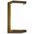 thumbnail image 3 of Aplique de pared LED negro con sensor de movimiento | Resistente al agua IP65 para exteriores e interiores | Luz blanca cálida para porche de 18 W y 1300 lm | Luminaria de pared regulable para, 3 of 7