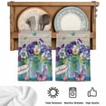 thumbnail image 5 of Hello Spring Kitchen Towels Set of 3, Pastoral Purple Bottle Floral Wooden Plaid Absorbent Dish Towels for Kitchen, Microfiber Hand Towel, Quick Drying Tea Towel for Cleaning Decorative Dishcloths, 5 of 7