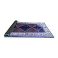 thumbnail image 2 of Ahgly Company Indoor Square Persian Blue Traditional Area Rugs, 4' Square, 2 of 4