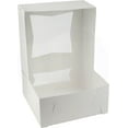 thumbnail image 3 of MT Products White Cake Boxes - 10" x 10" x 5" Bakery Boxes - Pack of 25, 3 of 5