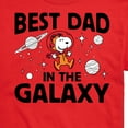 thumbnail image 3 of Peanuts - Best Dad In The Galaxy Snoopy - Father's Day Gift - Men's Short Sleeve Graphic T-Shirt, 3 of 6