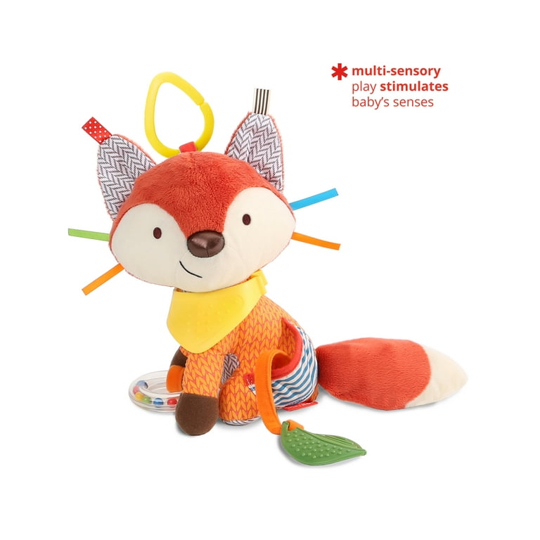 Skip Hop Fox Baby Soft Toy and Teether with Multi-Sensory Features