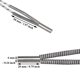 thumbnail image 2 of Calentador de cartucho de 2 piezas, cartucho de calentador de impresora 3d, cable de calentador de cartucho de acero inoxidable 24v 50w para sensor Ender 3 Cr-10, bloque de calentador, V6 J-hea. Afortunado Sencillez, 2 of 3