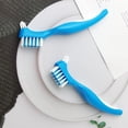 thumbnail image 4 of 12PCS Denture Toothbrush Hard/Soft Double Bristle for False Teeth Brush, 4 of 5