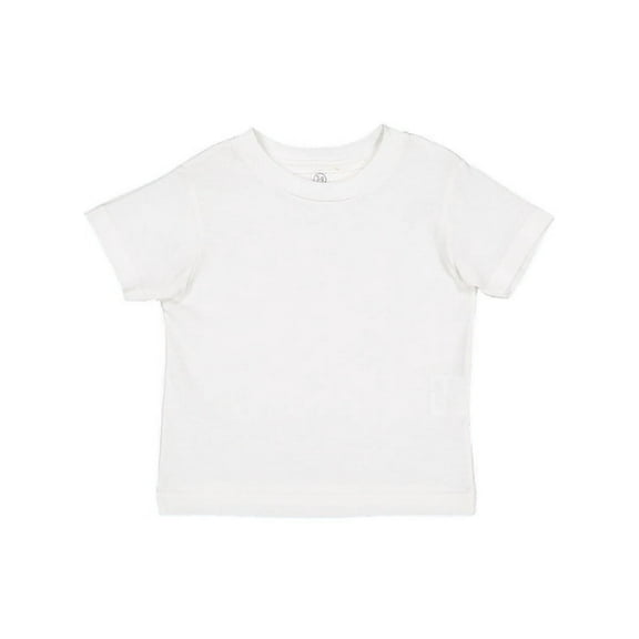 Rabbit Skins Infant 100% Cotton Jersey Short Sleeve Tee, White, 18 Months