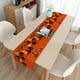 thumbnail image 3 of 4 piezas Halloween Otoño Temporada Primavera Otoño Cocina Comedor Lino Decoración de mesa para Interior Exterior Hogar Fiesta Cena 13x72 pulgadas, 3 of 5