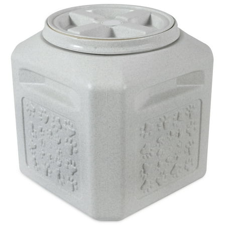 Gamma2 Vittles Vault Outback Pet Food Storage Container for Dog and Cat Food, Gray, 25 Pound Capacity