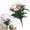 Pink(1PCS), variant on 1 Pcs Artificial Impatiens Flowers for Outdoors Silk Flower Outside UV Resistant Fake Flowers Plants Bushes Pink Faux Impatiens for Outdoor Planters Front Porch Patio Garden Balcony Decor 15.7"