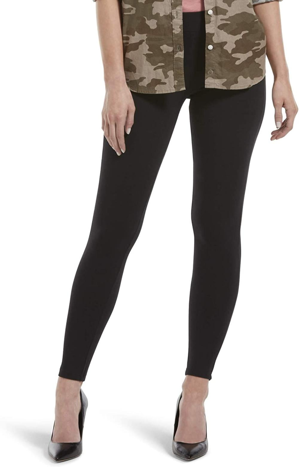 HUE womens Wide Waistband Blackout 
