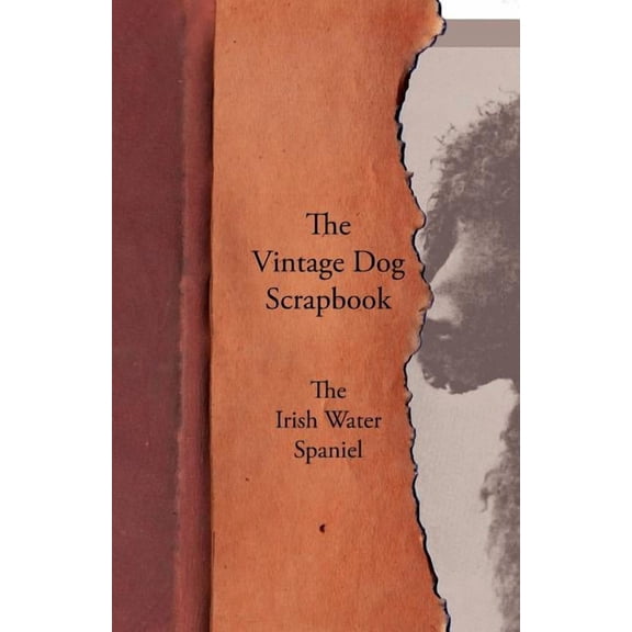 The Vintage Dog Scrapbook - The Irish Water Spaniel (Paperback)