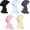 Set 1, variant on 5 Pack Womens Muslim Mini Hijab Caps Solid Color Modal Islamic Neck Cover Under Scarf Head Wear Cap
