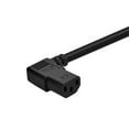 thumbnail image 3 of Monoprice 10ft 14AWG Right Angle Power Cord Cable w/ 3 Conductor PC Power Connector Socket 7685, 3 of 6