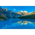 thumbnail image 2 of Jaynes Gallery 18x13 Black Ornate Wood Framed with Double Matting Museum Art Print Titled - Canada-Alberta-Banff National Park Moraine Lake and Valley of the Ten Peaks at sunrise, 2 of 4
