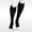 Black, variant on Juzo 6092 Dual Stretch Open Toe Knee Highs - 30-40 mmHg Short Beige I