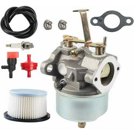 Carburetor Replacement for Tecumseh 632230 632272 H30 H50 Engines Carb Fits many tecumseh 5&6 HP 4 cycle engines on snowblowers & troy bilt horse tillers