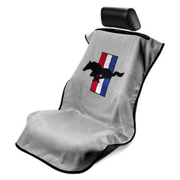 Seat Armour SA100MUSG Mustang Pony Grey Seat Cover