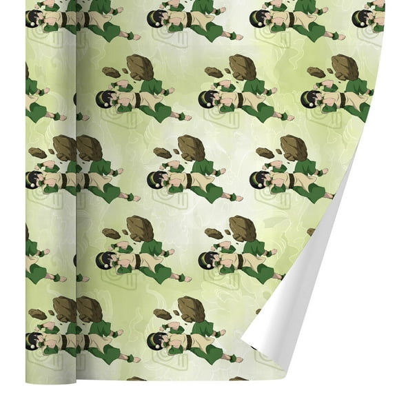 Avatar the Last Airbender Toph Gift Wrap Wrapping Paper Rolls