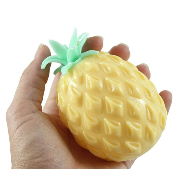 1 Large Water Bead Filled Squeeze - Fruit Squishy Toy - Sensory Fidget - Walmart.com