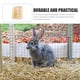 thumbnail image 5 of Comedero de heno para conejos, hámsteres y chinchillas, dispensador de comida para interiores, comedero para heno sin suciedad para animales pequeños, dispensador colgante de heno de alfalfa y fleo,, 5 of 5