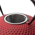 thumbnail image 3 of Bredemeijer 42oz Xilin Cast Iron Tea Pot | Red, 3 of 5