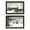 3#Multi,Wood+Paper, variant on Wall Decals Trendy Decor 4U 2- Piece Vignette Lovers Knot Quilt Barn, Covered Bridge Black Framed Wall Art for Living Room, Bedroom Wall Art Print for Home Decor by Billy Jacobs,Wall Mirrors