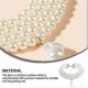thumbnail image 3 of Necklace, 1Pc Simple Fashion Simulated Pendant Necklace for Women, Elegant Neck Accessory, 3 of 5