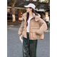 thumbnail image 3 of Abrigo de invierno para mujer, chaquetas de invierno para mujer 2024, chaqueta de plumón gruesa, holgada y cálida, abrigos acolchados cortos de tendencia de calle alta para mujer, 3 of 5