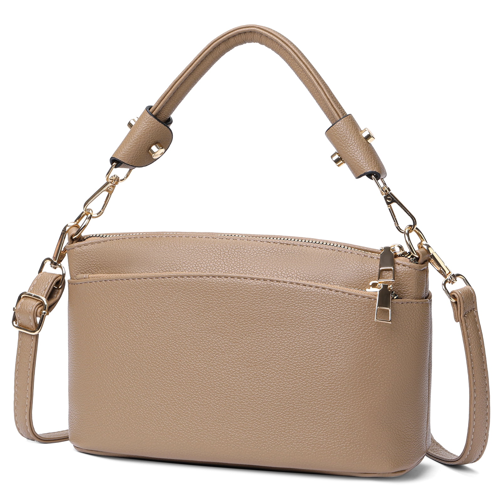 LOUEBICA Crossbody Bag for Women, Vegan Leather Top Handle Handbags Small Shoulder Purse
