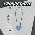 thumbnail image 2 of MELIVO Bike Lock,15.75" Bike Lock Cable,Cable Bicycle Lock Kids Bike Lock,Blue, 2 of 5