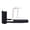 Black, variant on YAHHU Aluminum Camera L Bracket for Nikon ZF - Quick Release Plate Handgrip Stabilizer with 1/4 Inch Mount (9.05 inches / 23.0 cm) - Silver