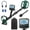 Green, variant on Professional Metal Detector for Gold, Coins and Jewelry, 4-Mode Detection with LCD Display and Pinpoint for Adults & Beginners