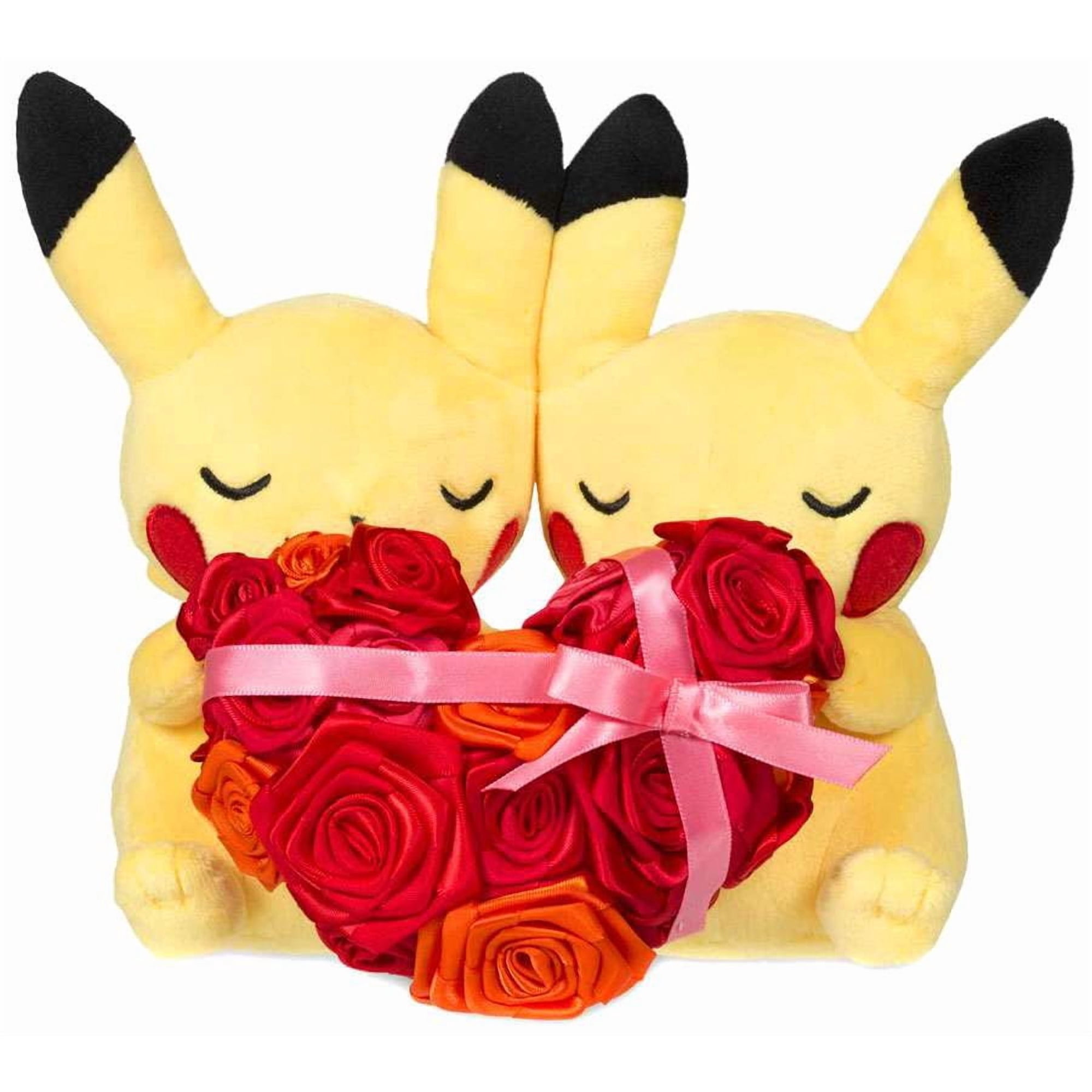 Pokemon Paired Pikachu Celebrations Sweetheart Pikachu Plush
