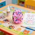 thumbnail image 5 of DIY Easter Egg Decorating Kit - Foam Craft Egg with Glitter and Rhinestones for Festive Decorations, Parties, and Creative Gifts, 5 of 5