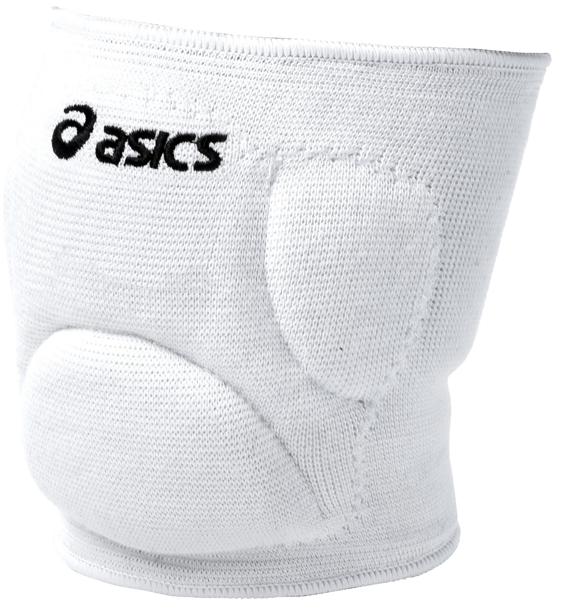 ASICS Ace Low Profile Volleyball Knee Pads (White, OneSizeFitsMost
