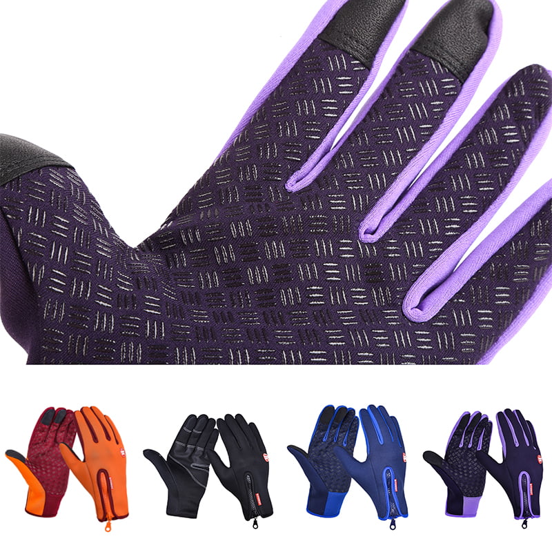 Outdoor Sport Windproof Non-slip Cycling Full-finger Bicycle Touch Screen Glove 
