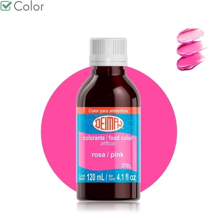Artificial Food Colorant/Coloring - Pink 370L - Size:120ml