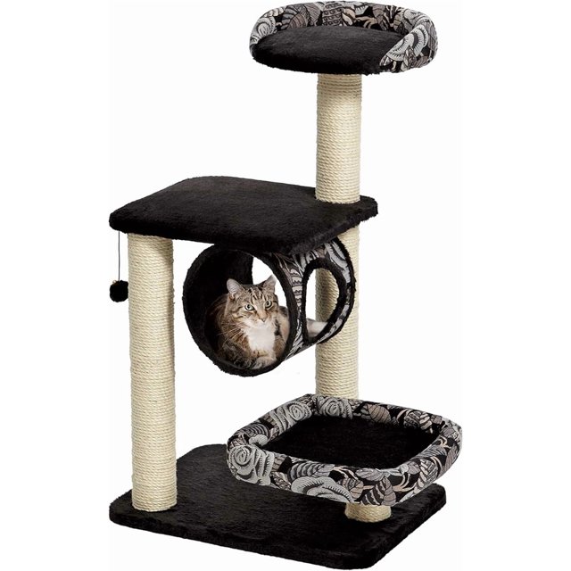 Cat Scratching Post Forte Huge Cat Scratching Post with Extra-Durable Sisal Wrap and Tan Giant Cat Post Model F-BR