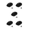 thumbnail image 1 of Cateissary Ratón inalámbrico de 1600DPI para ordenador, receptor USB óptico de 2,4G, ratón programable ergonómico para jugadores de PC y portátiles Type2 NO2, 1 of 4
