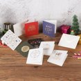 thumbnail image 4 of Tarjetas de Navidad Tarjetas de felicitación comerciales con papel de aluminio Tarjetas de bendición navideña al por mayor personalizables, 4 of 4