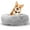 27in, variant on ZephyPaws 27'' Calming Dog Bed & Cat Bed, Anti-Anxiety Donut Dog Cuddler Bed, Warming Cozy Soft Round Dog Bed, Fluffy Faux Fur Plush Dog Cat Cushion Bed for Small Medium Dogs and Cats, Grey