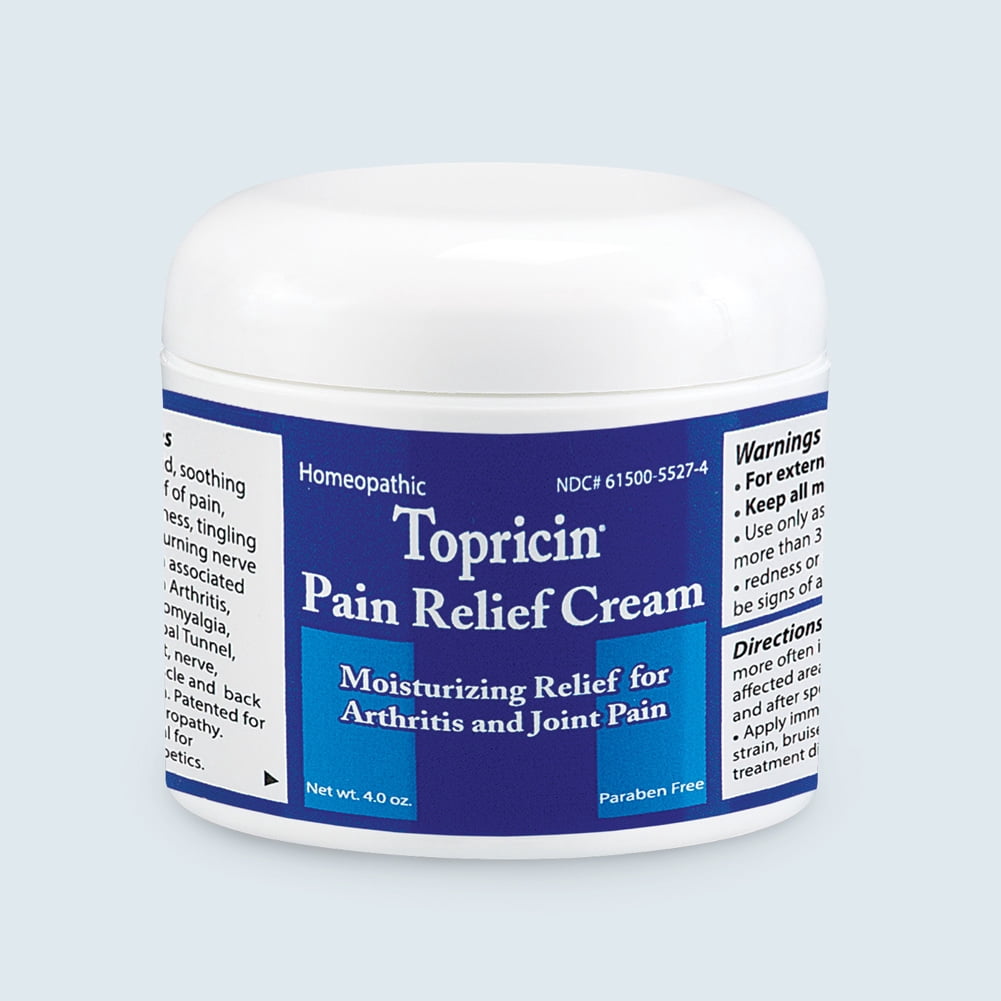 Topricin Pain Relief Cream 4 oz Cream